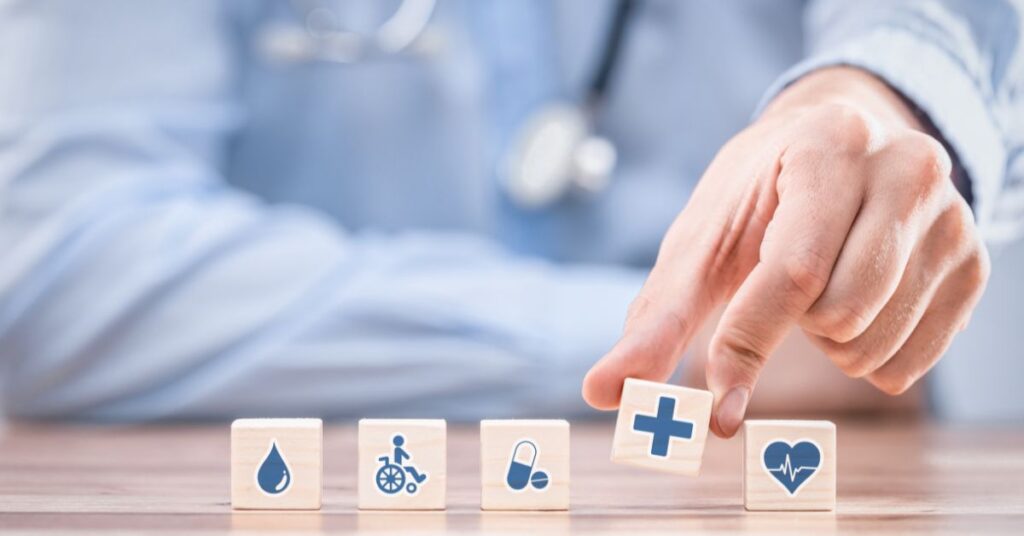 health insurance coverage benefits icons